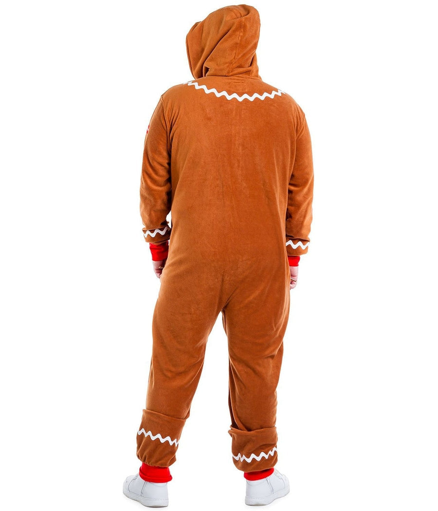 Men's Christmas Gingerbread Man Jumpsuit