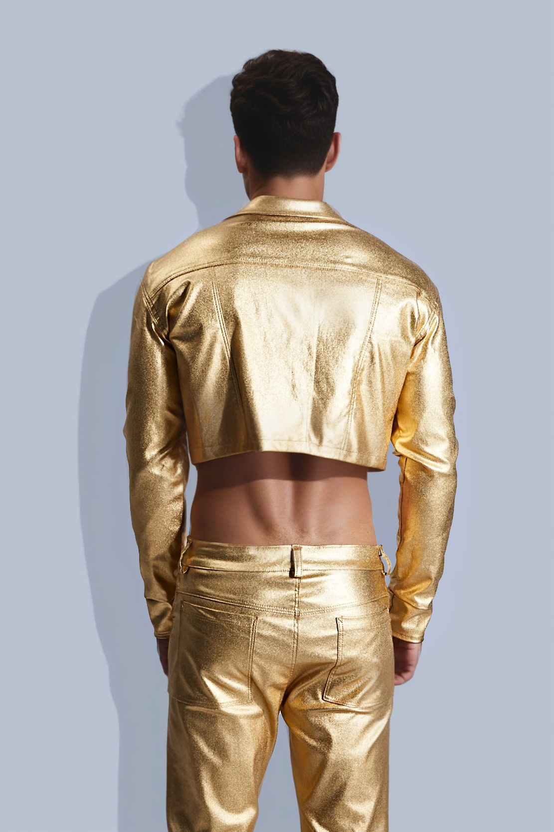 Sunlit Gold Jacket and Trouser Duo