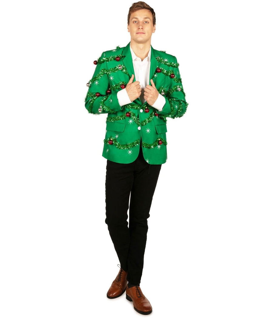 Men's Garland-Themed Gaudy Blazer