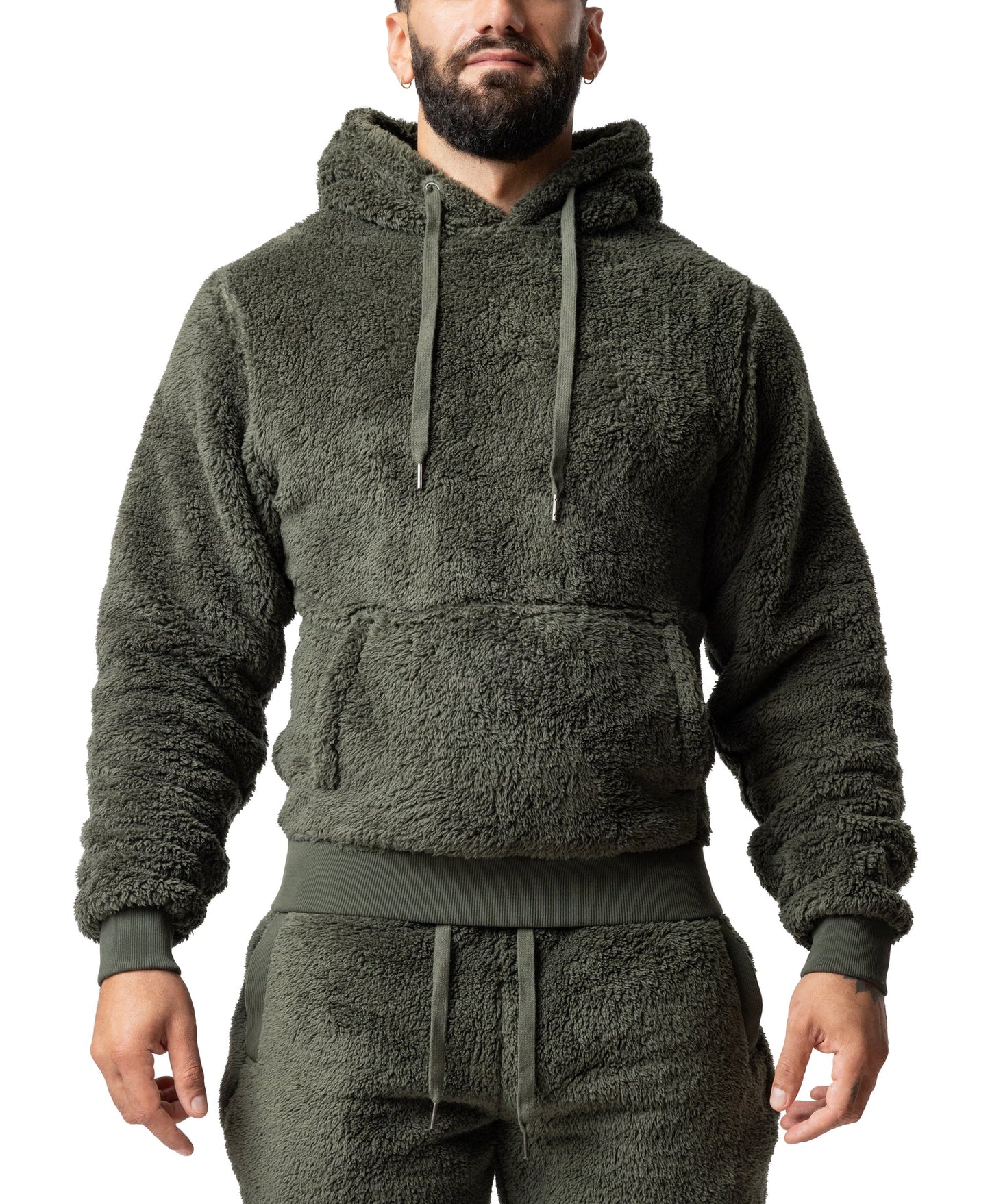 Teddy Hooded Pull Over