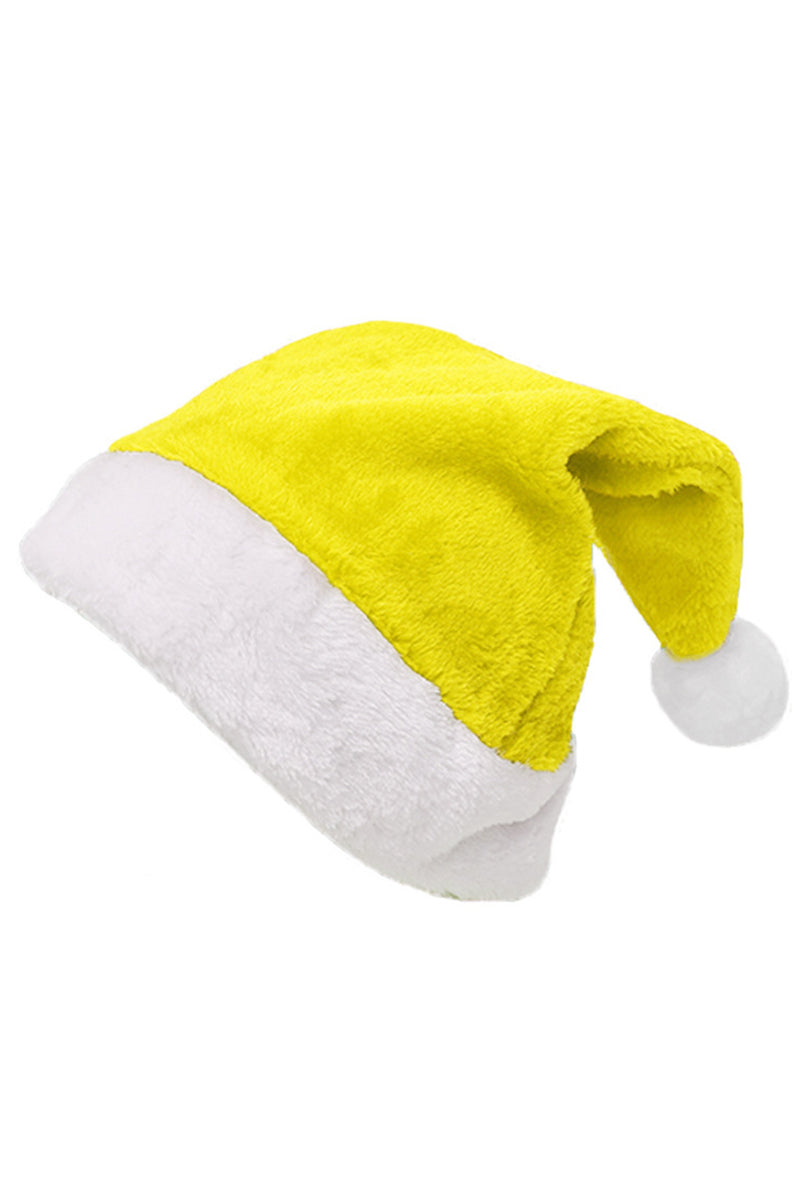 Christmas Santa Hat in Velvet with Fur Trim