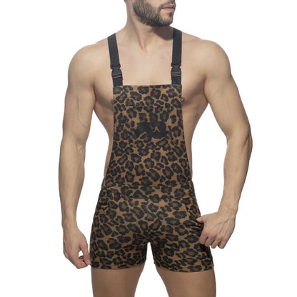 Fashion-Forward Leopard Overalls: Stand Out in Style!