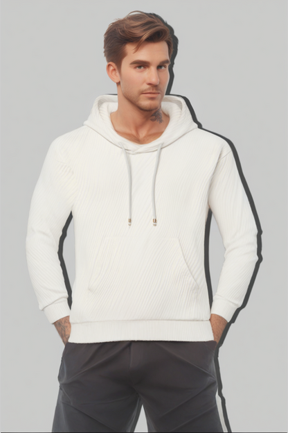 Minimalist White Hoodie: Elevate Your Everyday Style!