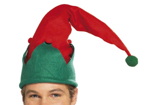 Festive Christmas Elf Hat