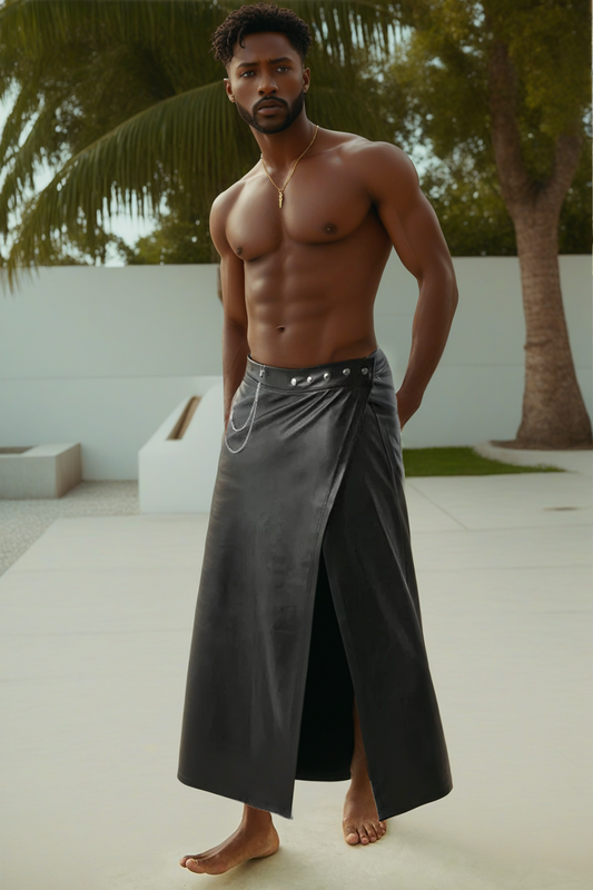 Kinky Long Mens Skirt for men