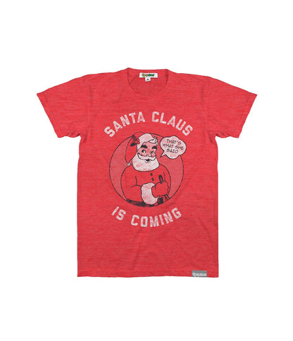 Christmas "Santa Claus is Coming" Men's T-Shirt