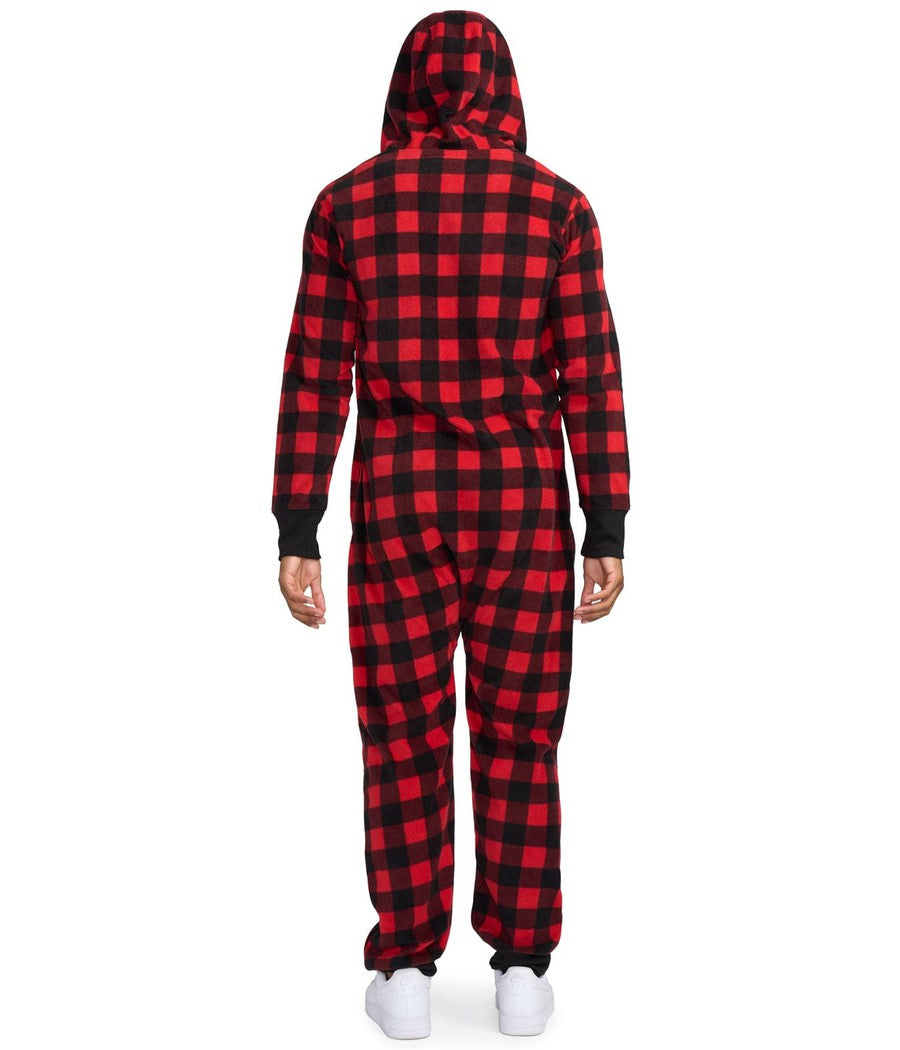 Men's Classic Lumberjack Plaid Jumpsuit