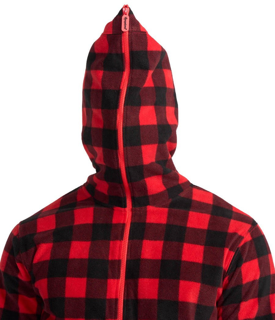 Men's Classic Lumberjack Plaid Jumpsuit