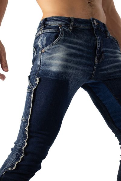 Fabpride Spliced Flared Carpenter Jeans