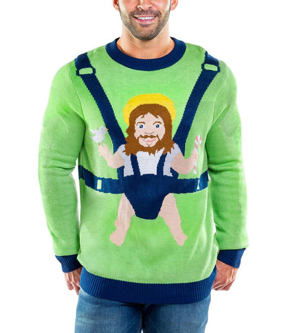 Men's "Sweet Baby Jesus" Ugly Christmas Sweater