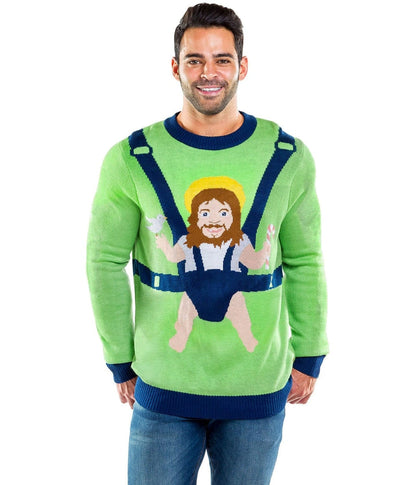 Men's "Sweet Baby Jesus" Ugly Christmas Sweater